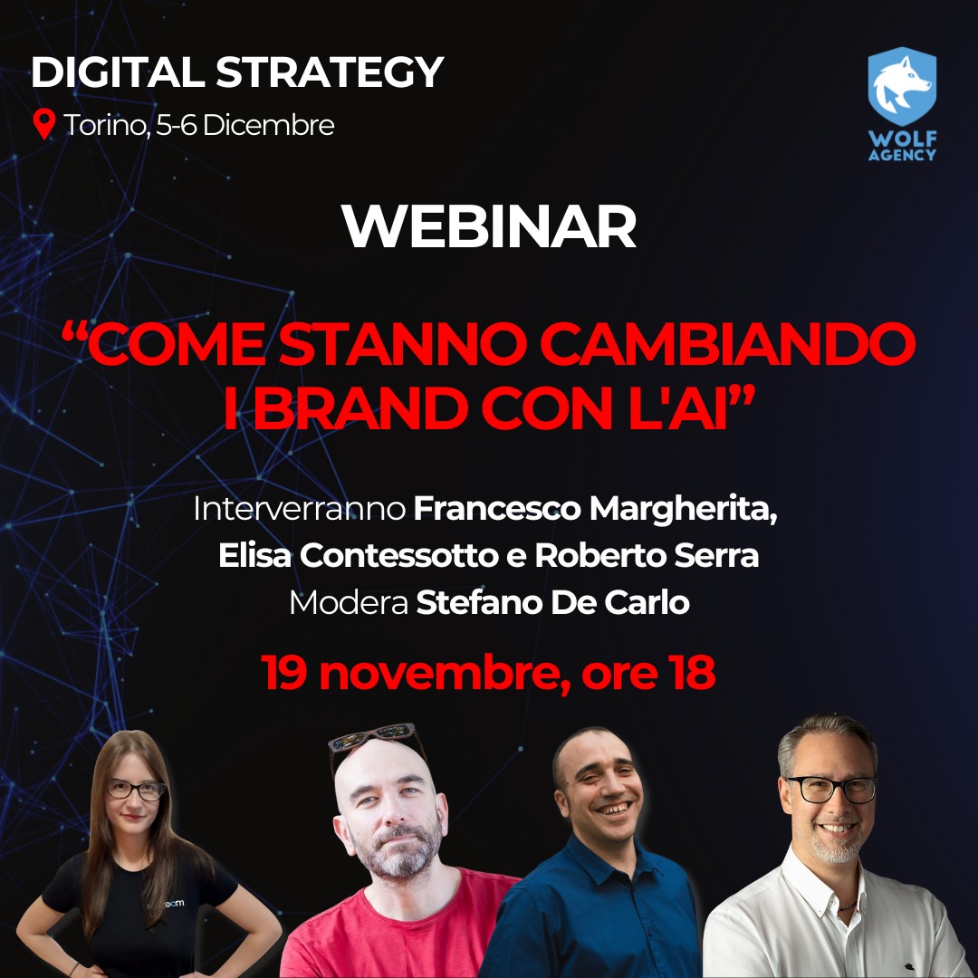 Wolf Agency: webinar sull'Intelligenza Artificale