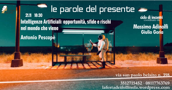 Nola: secondo appuntamento del ciclo di incontri "Le parole del presente"