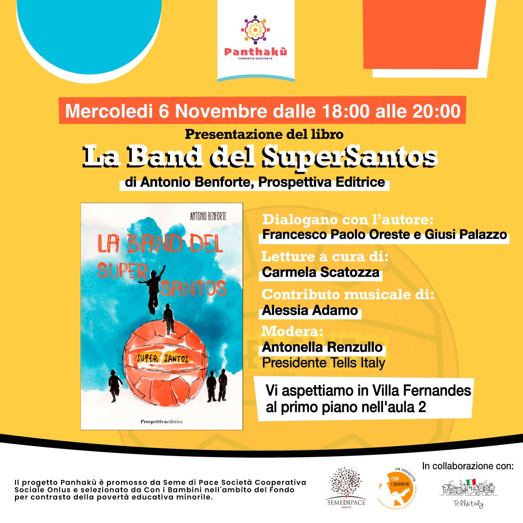 Portici: presentazione del libro "La band del Super Santos"